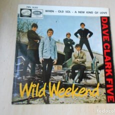 Discos de vinilo: DAVE CLARK FIVE, THE, EP, WILD WEEKEND + 3, AÑO 1965. Lote 270961898