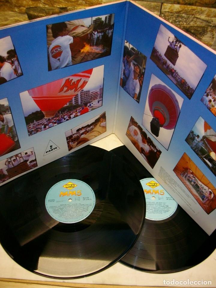 Discos de vinilo: MAX MIX 5 SEGUNDA PARTE 2 DISCOS LP - Foto 3