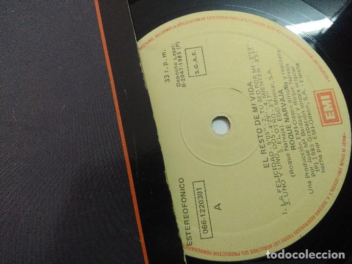 Discos de vinilo: VINILO/ROQUE NARVAJA/EL RESTO DE MI VIDA. - Foto 2