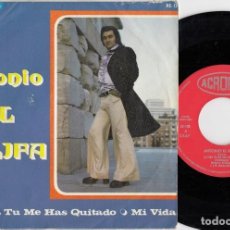 Discos de vinilo: ANTONIO EL CALIFA - LA VIDA TU ME HAS QUITADO / MI VIDA - SINGLE DE VINILO - RUMBAS ACROPOL. Lote 271049318