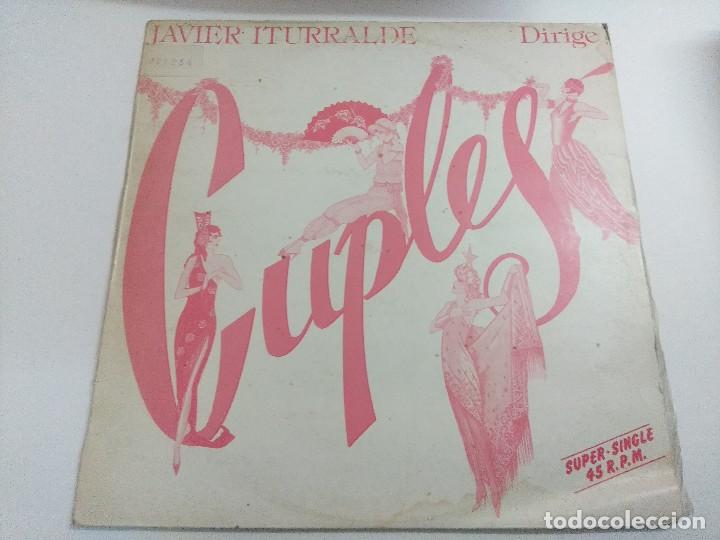 Discos de vinilo: VINILO MAXI/JAVIER ITURRALDE/DIRIGE CUPLES/PROMOCIONAL. - Foto 1
