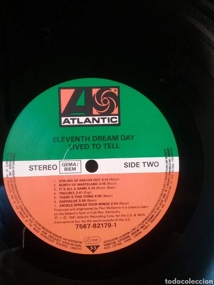Discos de vinilo: ELEVENTH DREAM DAY 1991 Atlantic Records Germany - Foto 3