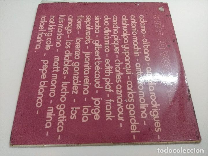 Discos de vinilo: VINILO/LOS DIABLOS/LA VOZ DE.........../DOBLE LP. - Foto 4