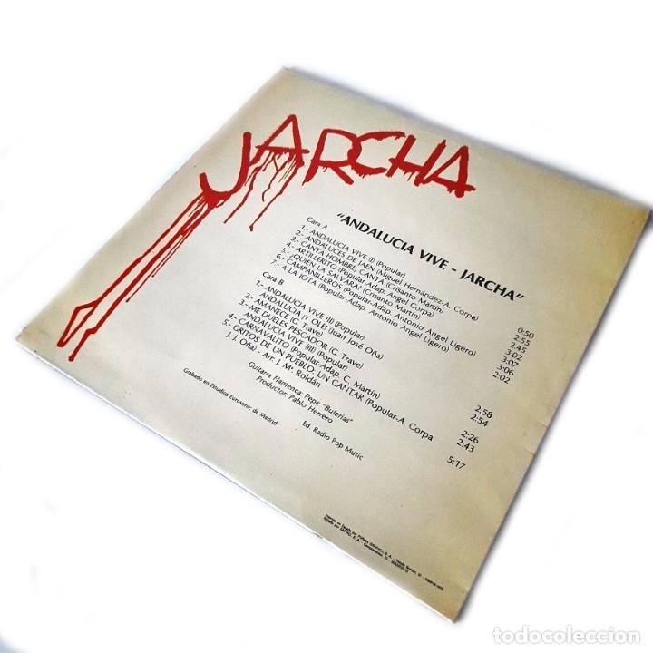Discos de vinilo: Jarcha - Andaluc&iacute;a Vive - Foto 2