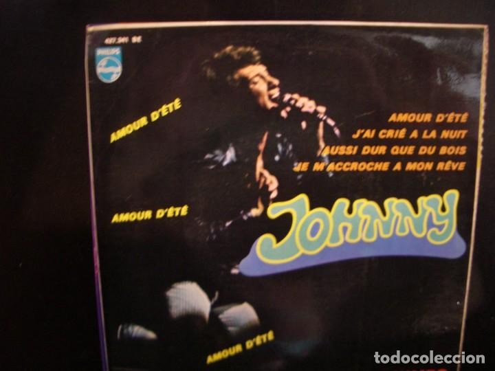 Discos de vinilo: JOHNNY HALLIDAY- AMOUR D&acute;ET&Eacute;. EP. - Foto 1