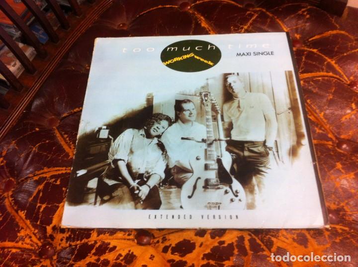 Discos de vinilo: WORKING WEEK. TOO MUCH TIME. SOUL TRAIN. 1986. MAXI SINGLE - Foto 1