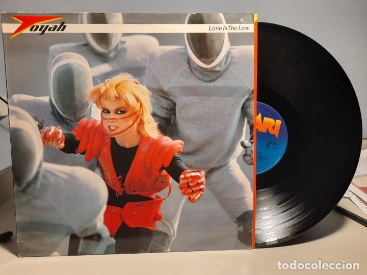 Discos de vinilo: LP TOYAH : LOVE IS THE LAW - Foto 1