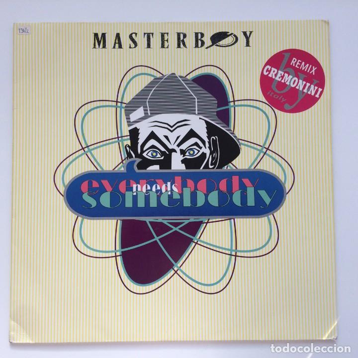 Discos de vinilo: Masterboy &lrm;&ndash; Everybody Needs Somebody (Remix) Germany,1993 Polydor - Foto 1