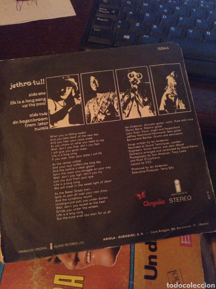 Discos de vinilo: Jethro tull EP con cinco temas - Foto 2