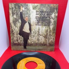 Discos de vinilo: DOMENICO MODUGNO ( LA DISTANCIA ES COMO EL VIENTO ) 45 RPM ESPAÑA 1970 ( EX / EX ) CANTA EN ESPAÑOL