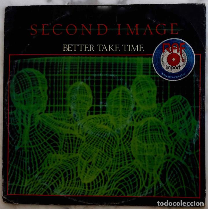 Discos de vinilo: SECOND IMAGE, BETTER TAKE TIME. MAXI SINGLE UK 2 TEMAS - Foto 1
