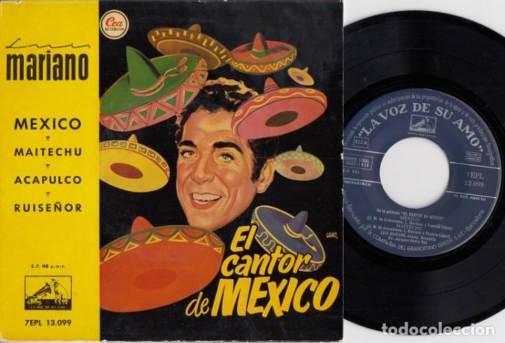 Discos de vinilo: LUIS MARIANO - MEXICO - EP DE VINILO - Foto 1