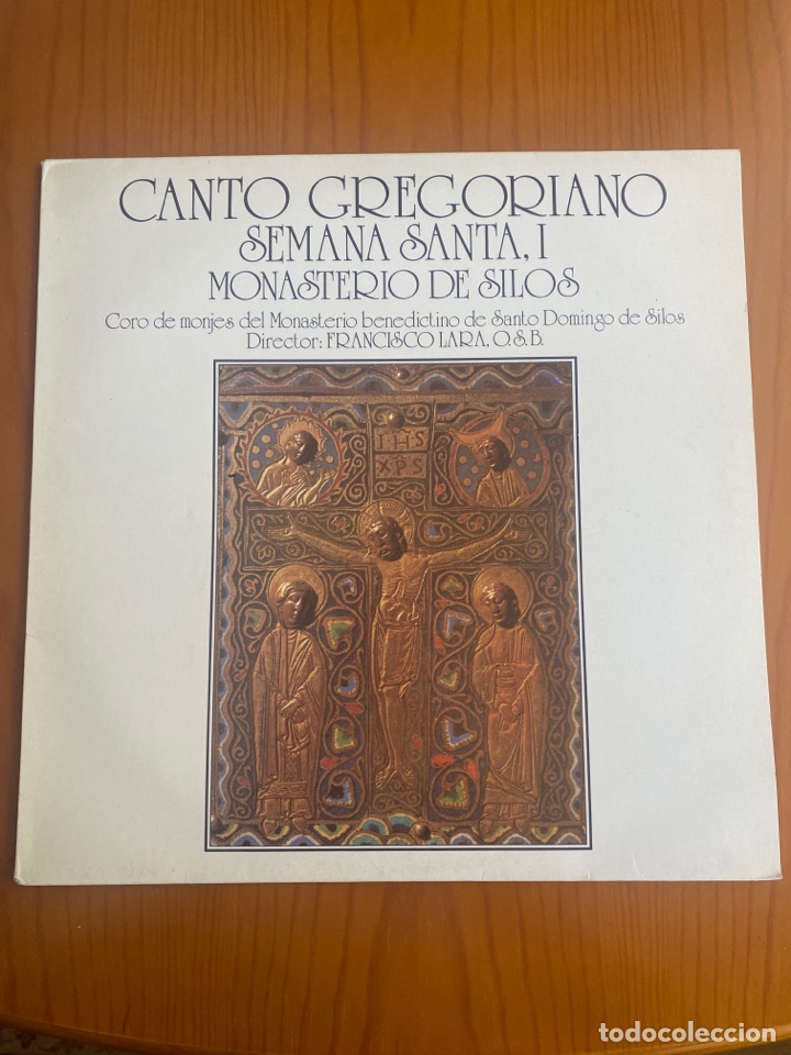 Discos de vinilo: CANTO GREGORIANO SEMANA SANTA MONASTERIO DE SILOS-1988-NUEVO-LO ESTRENAS TU