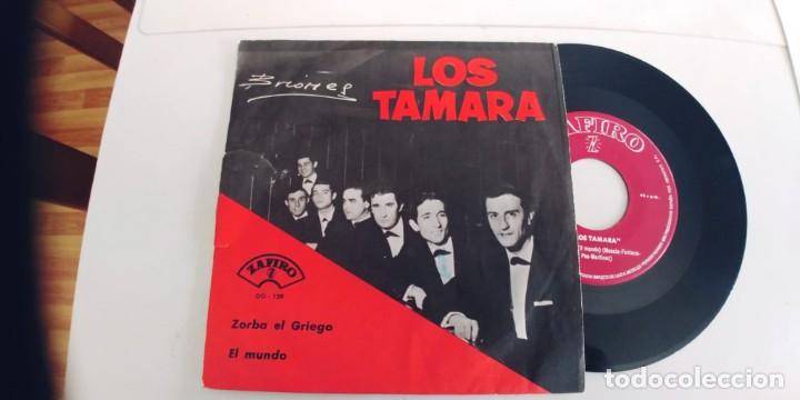 Discos de vinilo: LOS TAMARA-SINGLE ZORBA EL GRIEGO - Foto 1