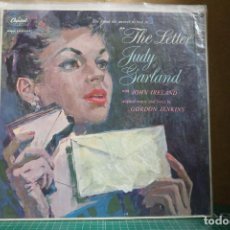 Disques de vinyle: JUDY GARLAND WITH JOHN IRELAND - THE LETTER - CAPITOL RECORDS TAO 1188 - 1959 - EDICIÓN USA. Lote 271583358
