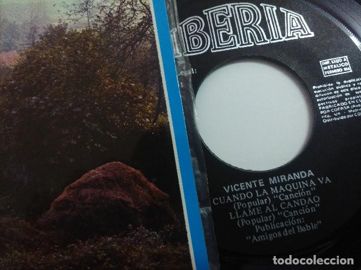 Discos de vinilo: SINGLE/LOS CUATRO ASES/VICENTE MIRANDA. - Foto 2