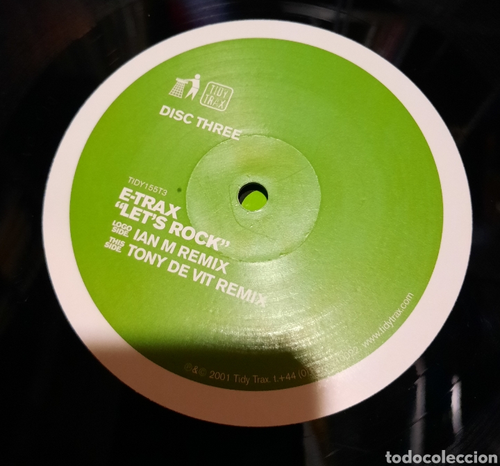 Discos de vinilo: E-trax - lets rock - Foto 2