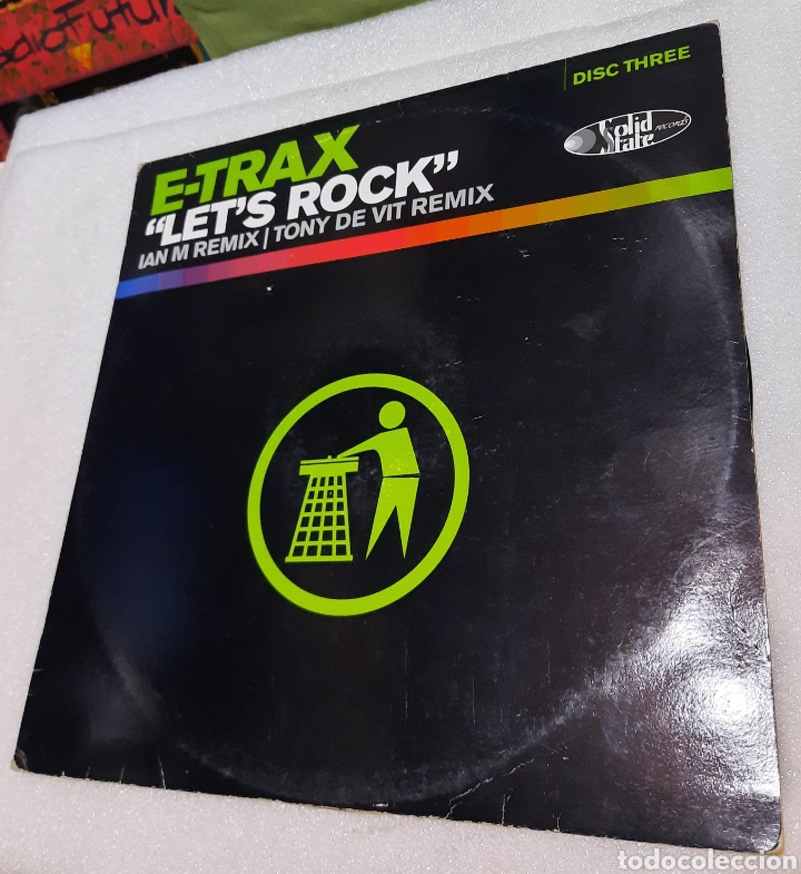 Discos de vinilo: E-trax - lets rock - Foto 1