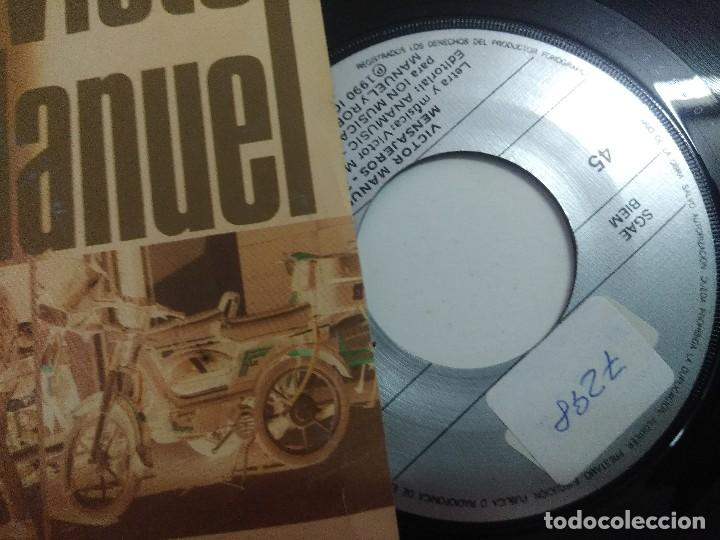 Discos de vinilo: SINGLE/VICTOR MANUEL/MENSAJEROS. - Foto 2