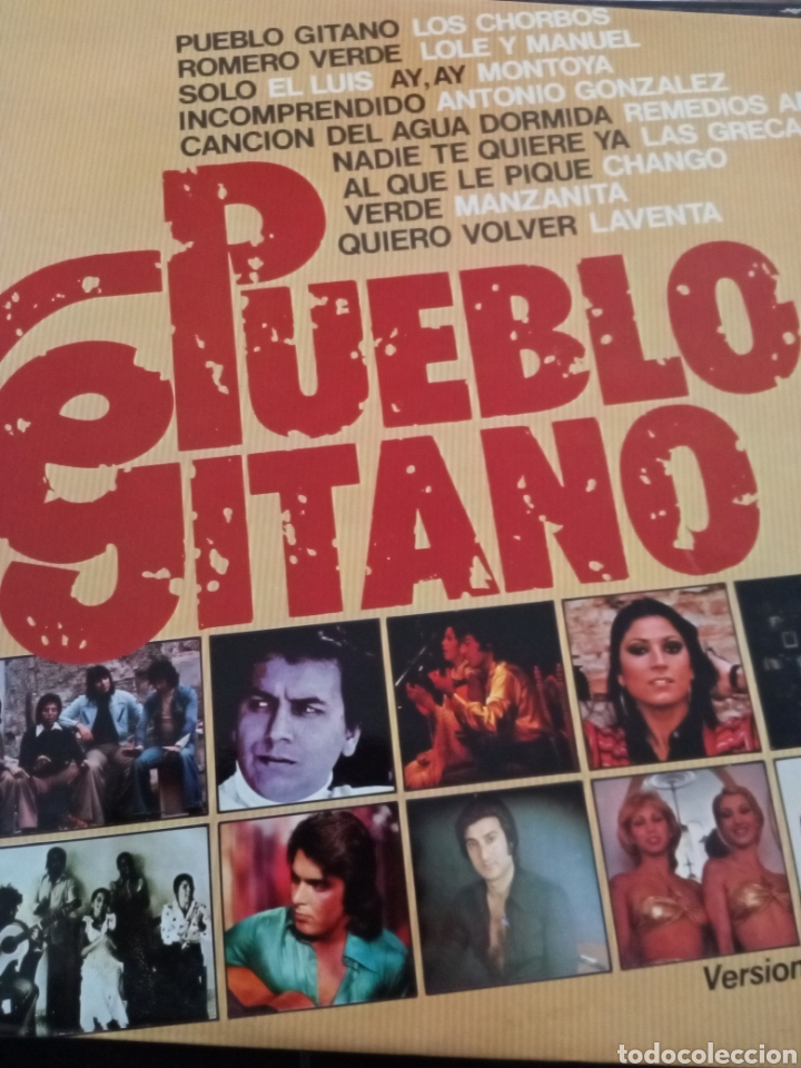 Discos de vinilo: Vinilo lp Compilaci&oacute;n El Pueblo Gitano del a&ntilde;o 1978 - Foto 1