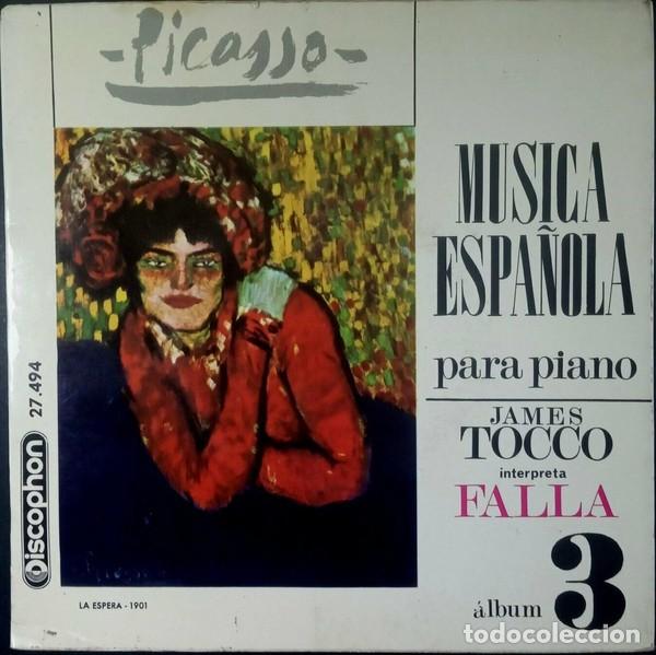 Discos de vinilo: James Tocco - James Tocco Interpreta Falla - Discophon 27494 - 1966 - Foto 1