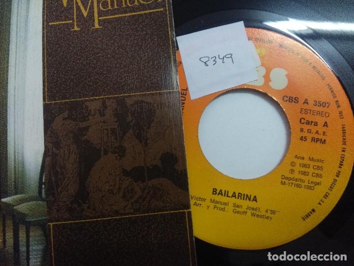 Discos de vinilo: SINGLE/VICTOR MANUEL/BAILARINA. - Foto 2