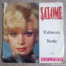 Discos de vinilo: MUSICA, DISCO VINILO SINGLE, SALOME - BELTER. Lote 271628293
