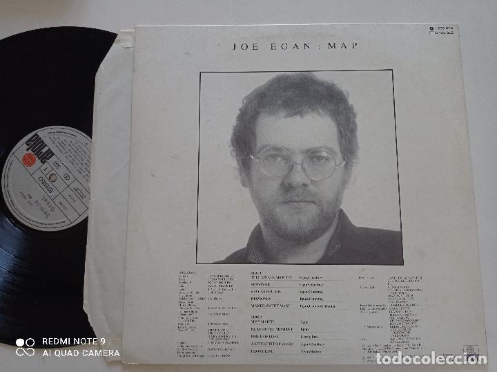 Discos de vinilo: JOE EGAN - Map - LP ARIOLA ESPA&Ntilde;A 1981 - Foto 2
