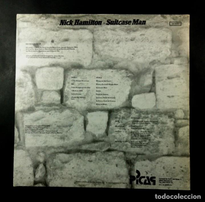 Discos de vinilo: NICK HAMILTON - Suitcase Man - LP 1984 - PICAP - Foto 2