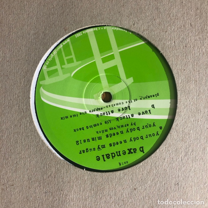 Discos de vinilo: Baxendale - Your Body needs my sugar - maxisingle - Foto 2