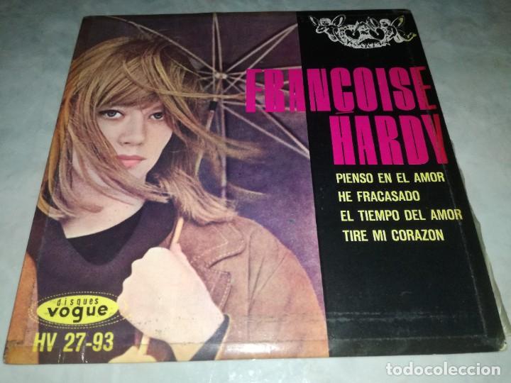 Dischi in vinile: FRANCOISE HARDY-PIENSO EN EL AMOR-EL TIEMPO DEL AMOR-ORIGINAL ESPA&Ntilde;OL 1963