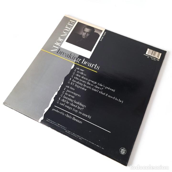 Discos de vinilo: Elton John - Breaking Hearts - Foto 2