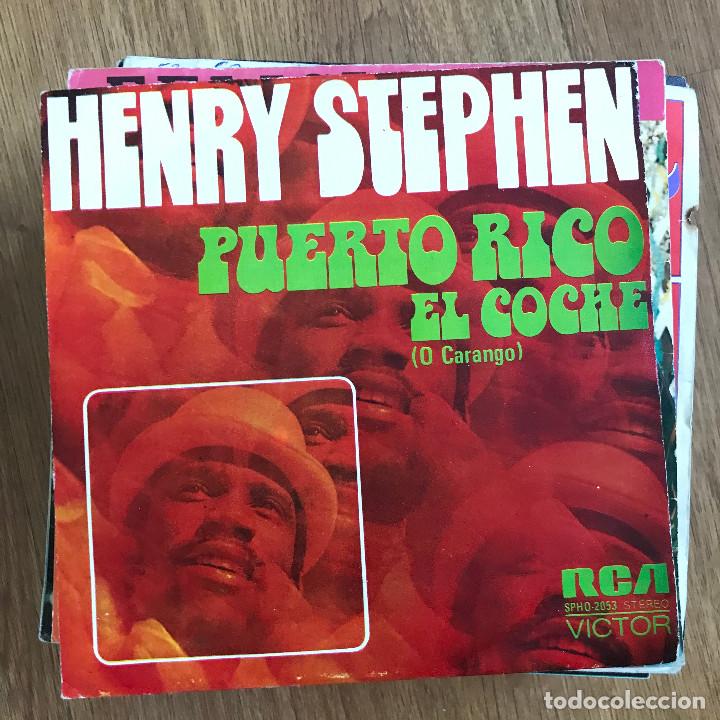 Discos de vinilo: HENRY STEPHEN - PUERTO RICO - 7&rdquo; SINGLE RCA 1973 - Foto 1