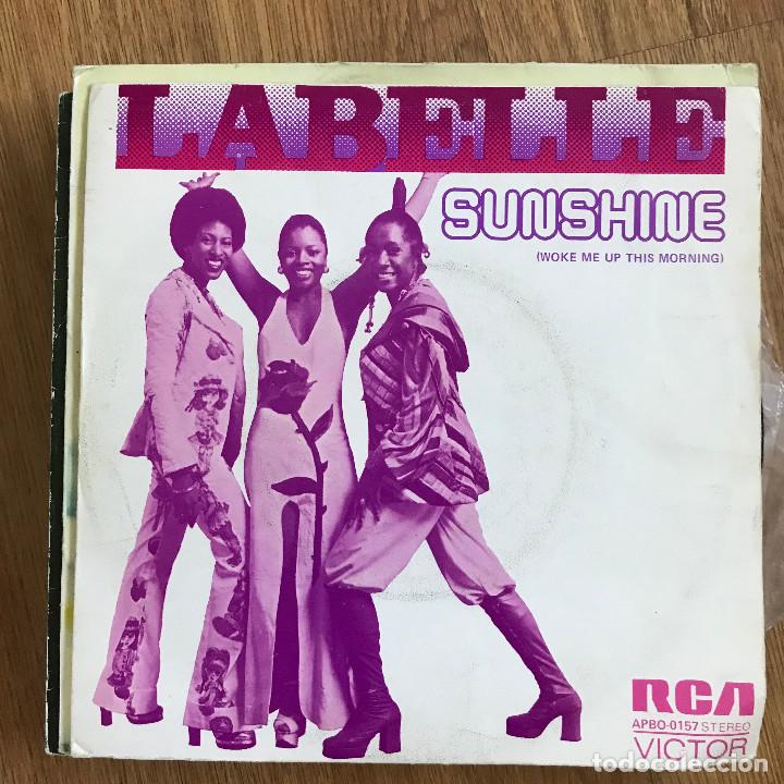 Discos de vinilo: LABELLE - SUNSHINE - 7&rdquo; SINGLE RCA 1975 - Foto 1