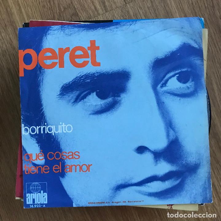 Discos de vinilo: PERET - BORRIQUITO - 7&rdquo; SINGLE ARIOLA 1971 - Foto 1