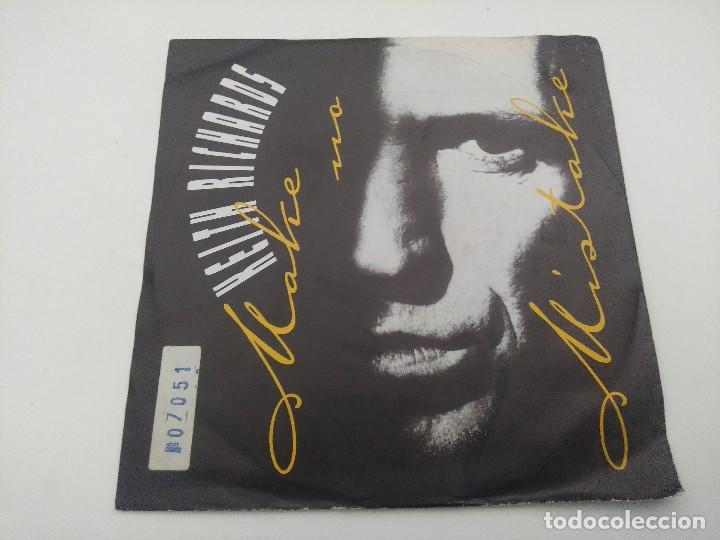 Discos de vinilo: SINGLE/KEITH RICHARDS/MAKE NO MISTAKE. - Foto 1