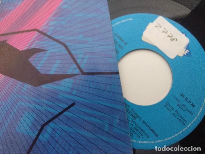 Discos de vinilo: SINGLE/TANGERINE DREAM/STREETHAWK/PROMOCIONAL. - Foto 2