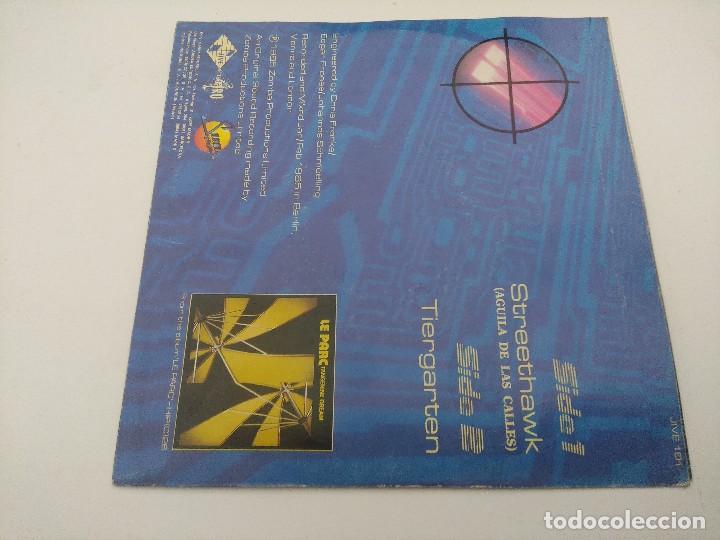 Discos de vinilo: SINGLE/TANGERINE DREAM/STREETHAWK/PROMOCIONAL. - Foto 3