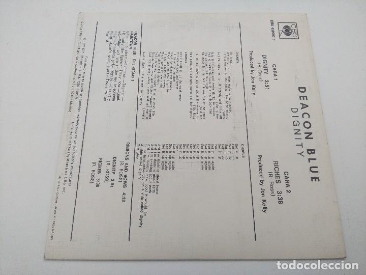 Discos de vinilo: SINGLE/DEACON BLUE/DIGNITY/PROMOCIONAL. - Foto 3