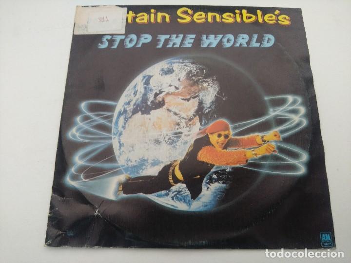 Discos de vinilo: SINGLE/CAPTAIN SENSIBLE/STOP THE WORLD/PROMOCIONAL. - Foto 1