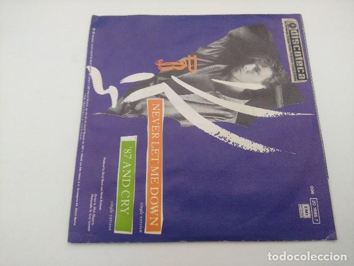 Discos de vinilo: SINGLE/DAVID BOWIE/NEVER LET ME DOWN. - Foto 3