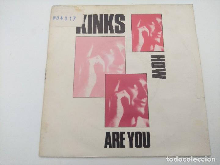 Discos de vinilo: SINGLE/KINKS/HOW ARE YOU. - Foto 1