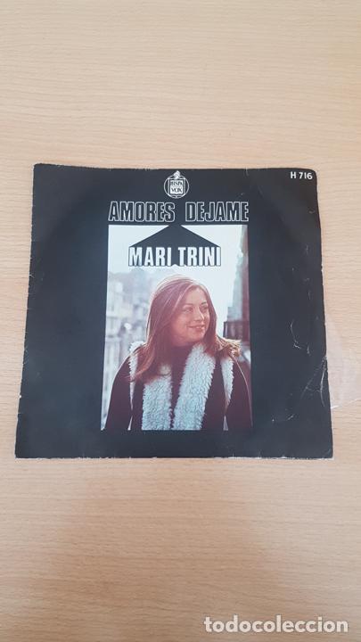 Discos de vinilo: Amores dejame - Mari Trini - Foto 1