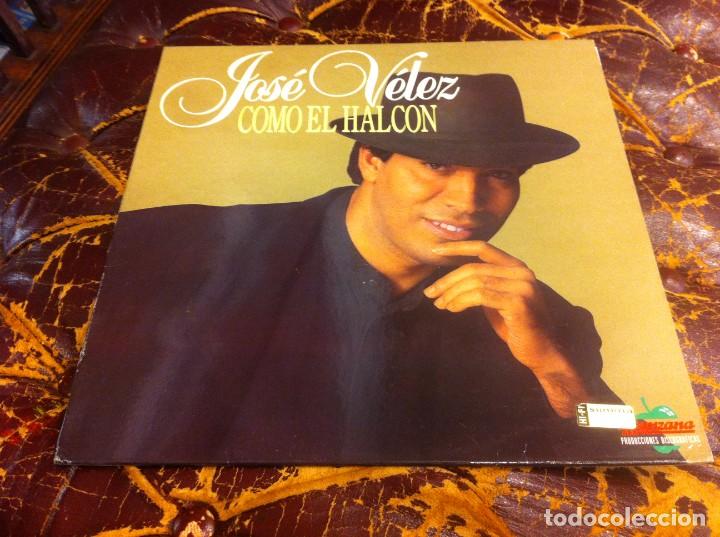 Discos de vinilo: JOS&Eacute; VELEZ. COMO EL HALC&Oacute;N (LP) 1990 - Foto 1
