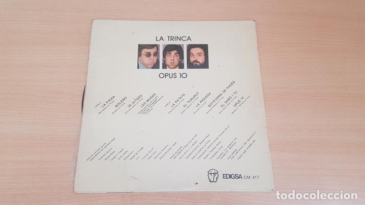 Discos de vinilo: LA TRINCA - Opus 10 - Foto 2