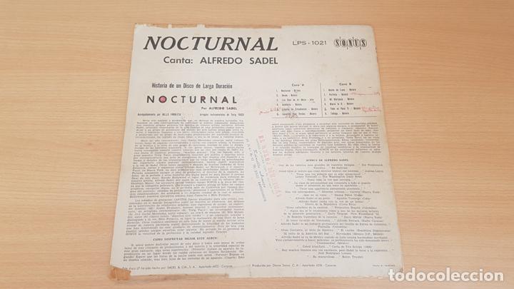 Discos de vinilo: NOCTURNAL - Alfredo Sadel - Foto 2