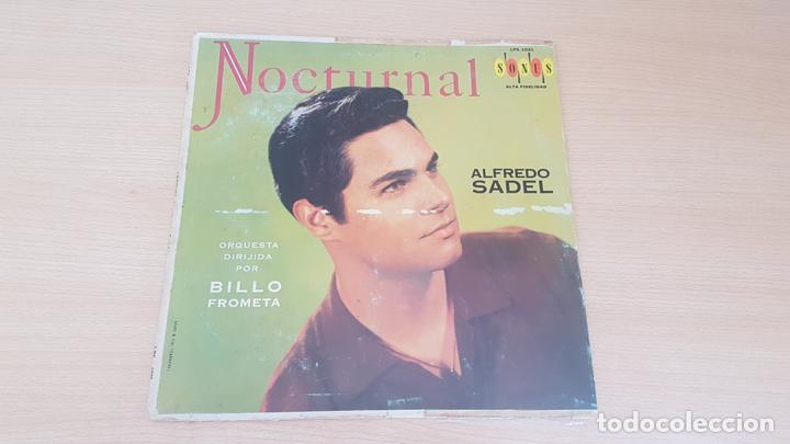 Discos de vinilo: NOCTURNAL - Alfredo Sadel - Foto 1