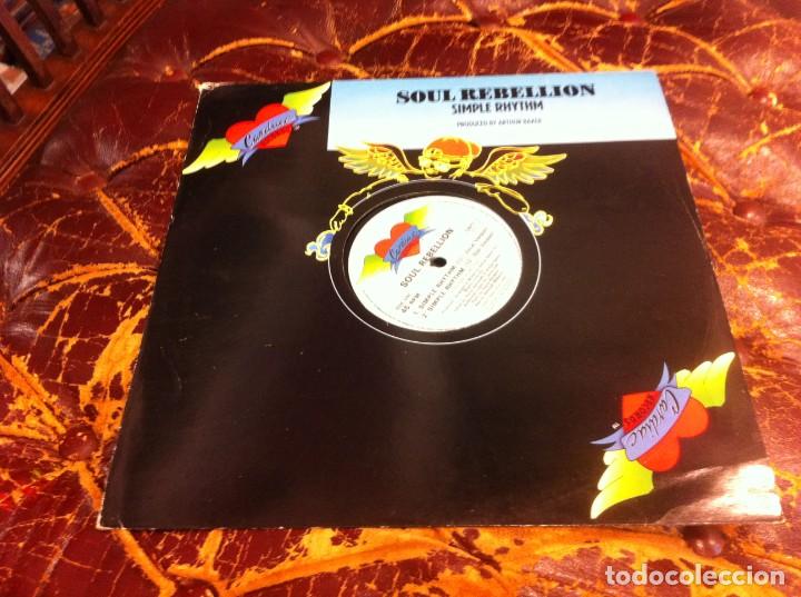 Discos de vinilo: SOUL REBELLION. SIMPLE RHYTHM. MAXI SINGLE. - Foto 1