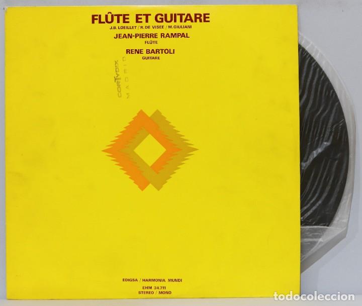 Disques de vinyle: LP. FLUTE ET GUITARE. RAMPAL. BARTOLI