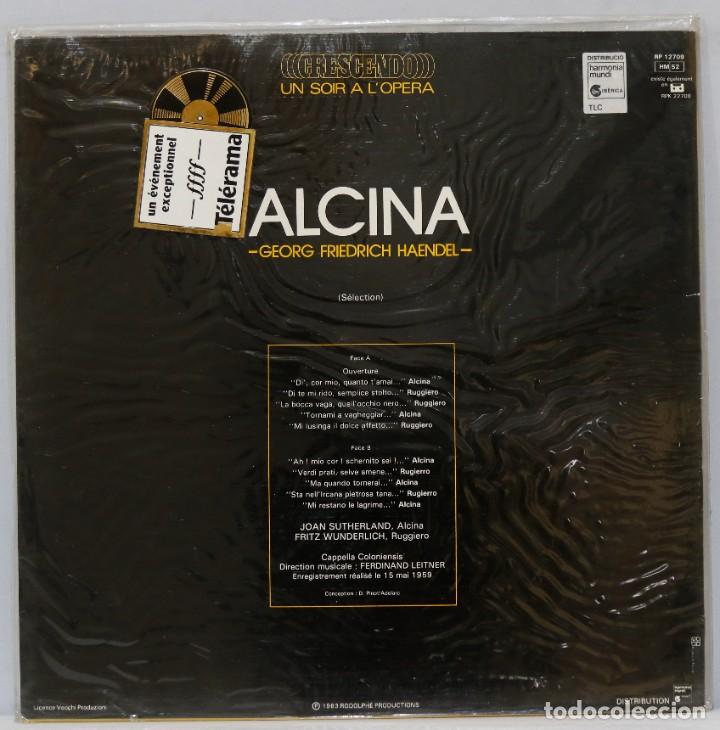 Discos de vinilo: LP. ALCINA. HAENDEL. SUTHERLAND - Foto 2